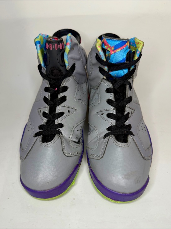 Nike Air Jordan 5 Retro Alternate Bel-Air Gray Lime Purple Sneakers Men Size 8.5 main image 11